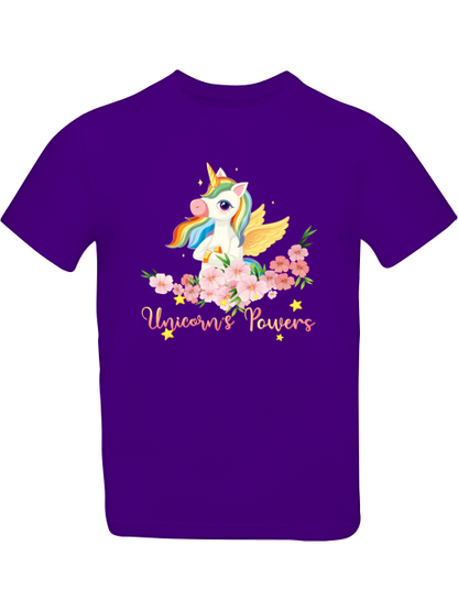 Cartoon Einhorn Power T-Shirt Kids SK