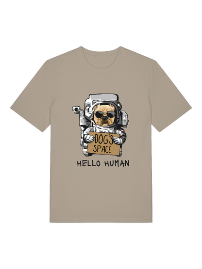 Astronauta Perros Espacio - Camiseta unisex para adultos de algodón orgánico de manga corta Creator T-Shirt 2.0 ST/ST SH