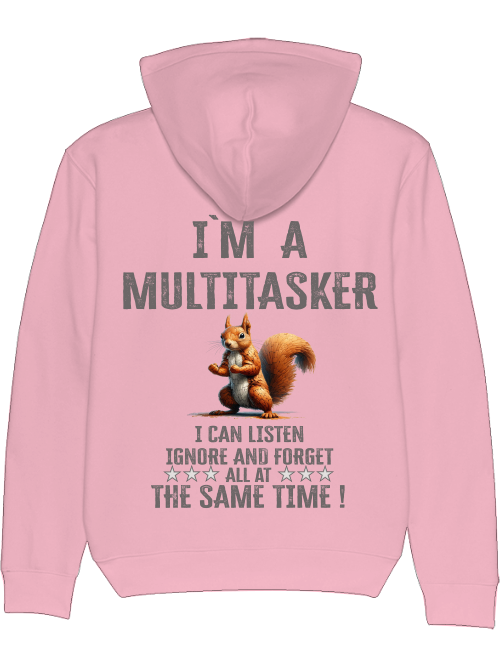 Cruiser Hoodie I`ma Multitasker Squirrel Puzzle