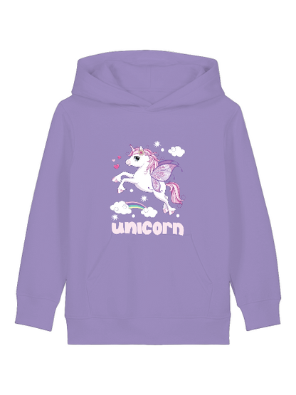 Lindo unicornio - Sudadera con capucha Mini Cruiser 2.0 para niños SK