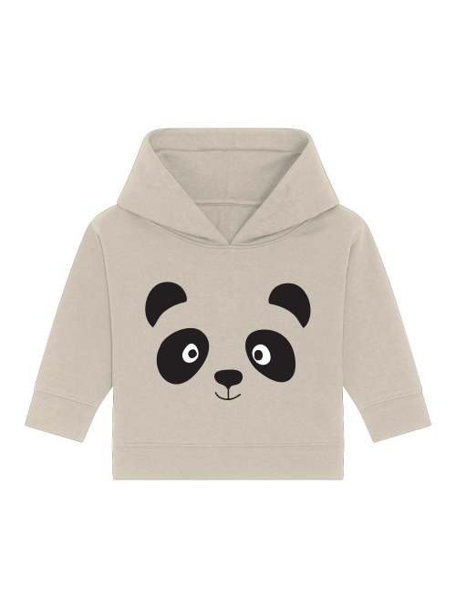 Cartoon Panda Gesicht - Baby Cruiser Hoodie Baby Kleinkinder Kapuzenpullover SK