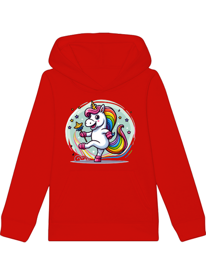 Einhorn tanzt mit Blase - Mini Cruiser Hoodie SK