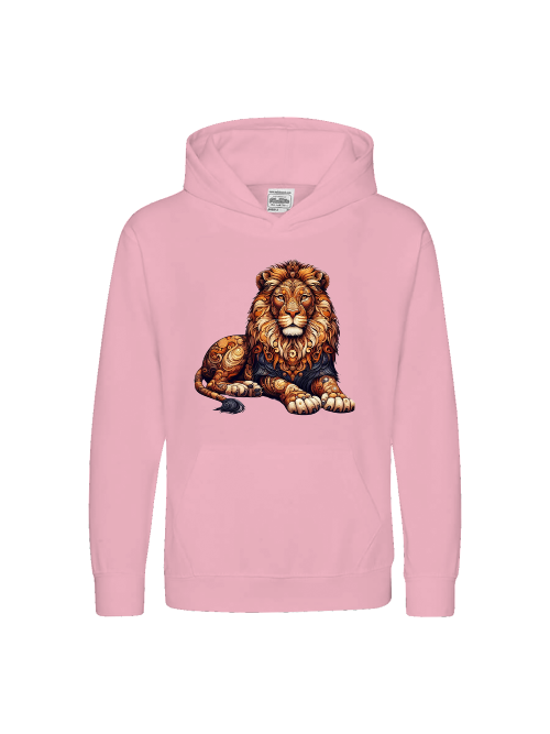 Kids Premium Hoodie Sweet Mandala Lion