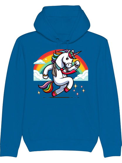 Sudadera con capucha Cruiser unicornio con arcoíris