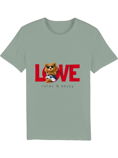 Love Teddy Relax and Enjoy - Camiseta del creador SK