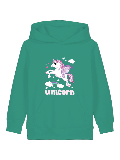 Einhorn cute Unicorn - Mini Cruiser Hoodie 2.0 Kinder Kapuzenpullover SK