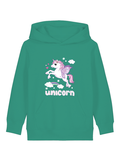 Lindo unicornio - Sudadera con capucha Mini Cruiser 2.0 para niños SK