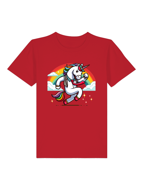 Einhorn mit Regenbogen - Mini Creator 2.0 Kids T-Shirt SK