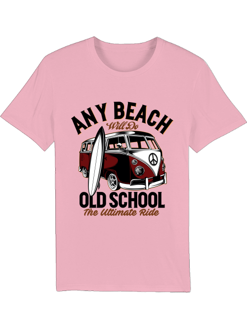 Any Beach will do OLD SCHOOL Creator T-Shirt SK