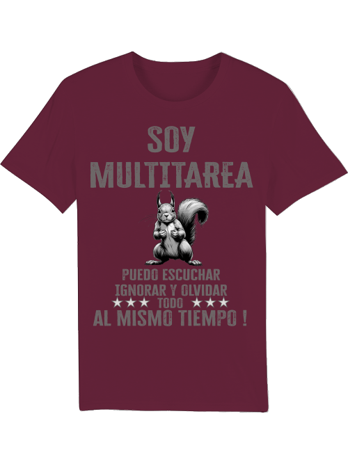 Creator T-Shirt Soy Multitarea Squirrel SW