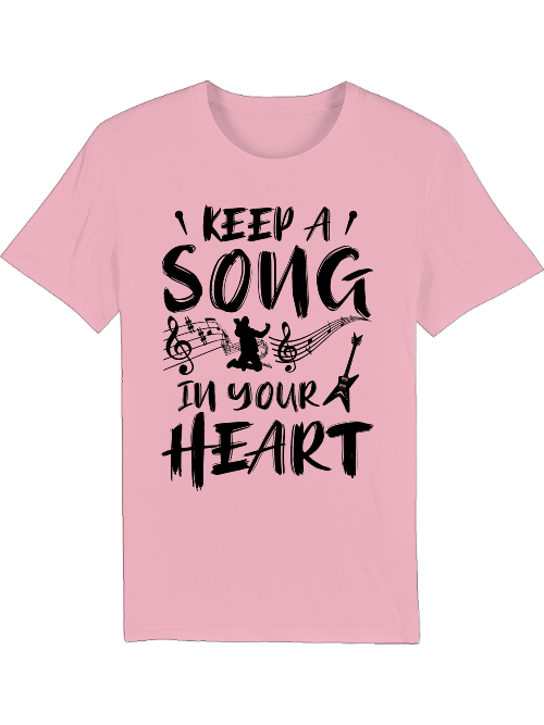 Keep a Song in your Heart black - Creator T-Shirt SK