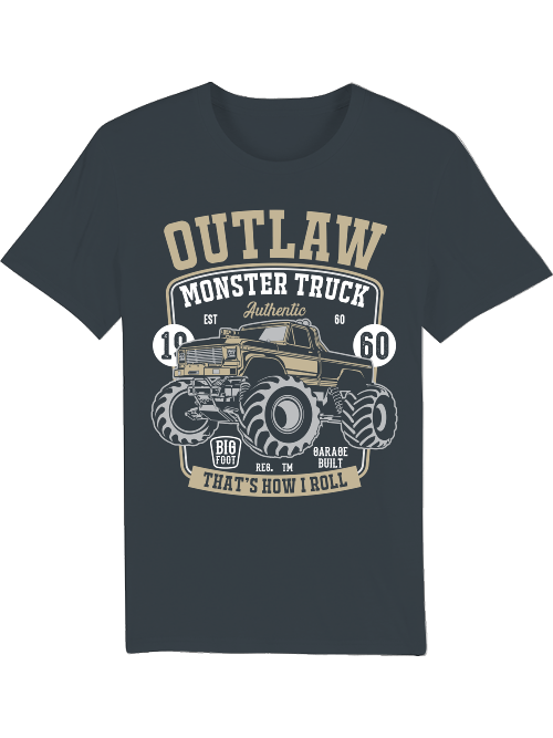 Camiseta Outlaw Monster Truck Creator