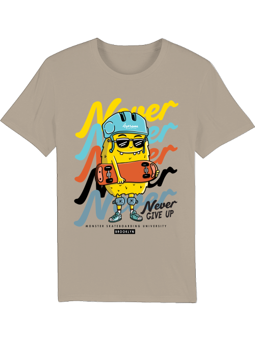 Never Monster Skateboarding Creator T-Shirt SK