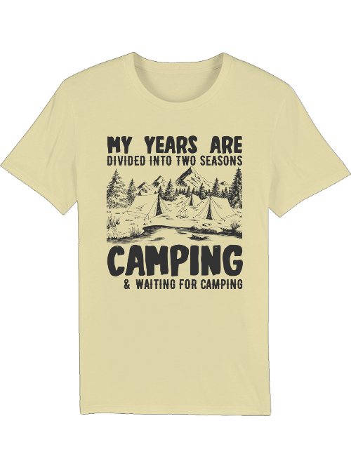 Jahr in zwei Zeiten Camping Creator T-Shirt SK