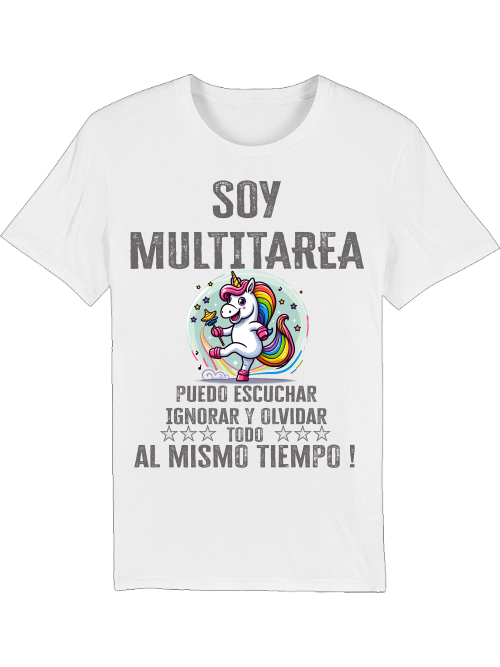 Creator T-Shirt Soy Multitarea Unicorn Rattle Dance