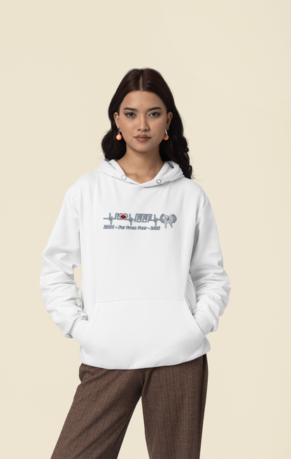 Damen organic Hoodie 2.0 ST/ST mit DTF Druck - 25 Jahre Jubiläums Ausgabe FFF FARFROMFEAR Tierschutz