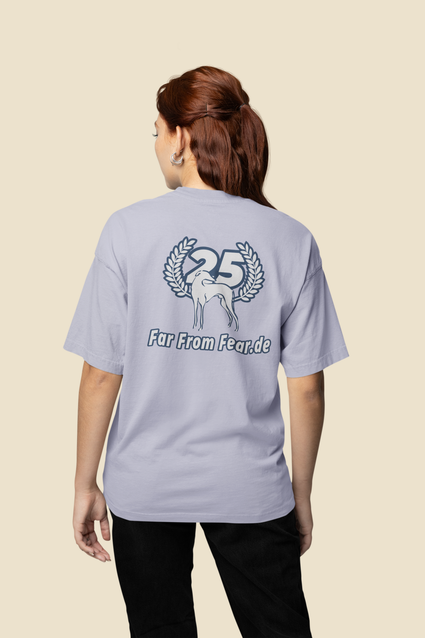 Unisex Premium organic Creator 2.0 ST/ST T-Shirt mit DTF Druck - 25 Jahre Jubiläums Ausgabe FFF FARFROMFEAR Tierschutz