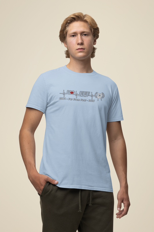 Unisex Premium organic Creator 2.0 ST/ST T-Shirt mit DTF Druck - 25 Jahre Jubiläums Ausgabe FFF FARFROMFEAR Tierschutz