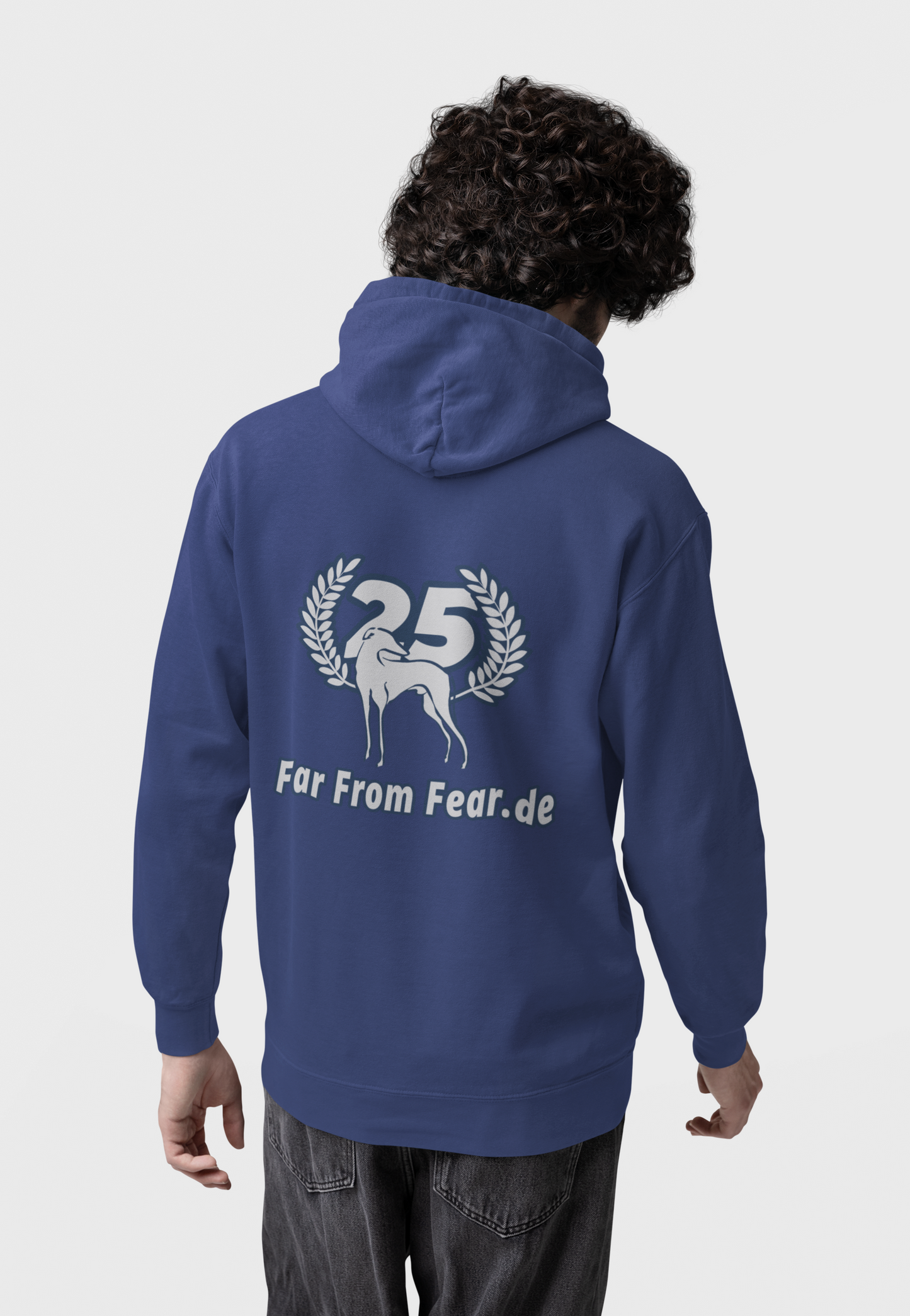 Unisex organic Cruiser Hoodie 2.0 ST/ST mit DTF Druck - 25 Jahre Jubiläums Ausgabe FFF FARFROMFEAR Tierschutz