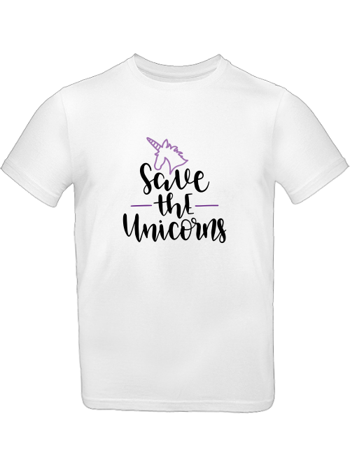 Einhorn Save the Unicorns T-Shirt Kids SK