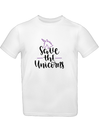 Camiseta infantil Unicornio Salva a los Unicornios SK
