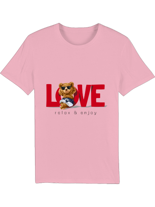 Love Teddy Relax and Enjoy - Creator T-Shirt SK