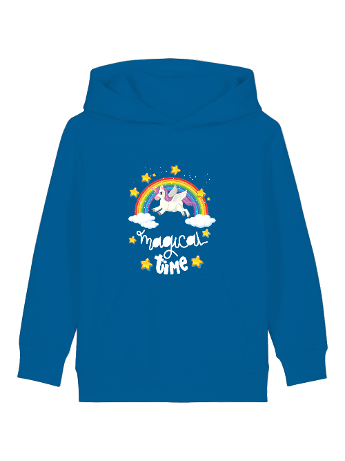 Einhorn Magical time - Mini Cruiser Hoodie 2.0 Kinder Kapuzenpullover SK