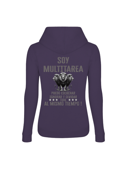 Girlie College Hoodie Soy Multitarea 3 Lions