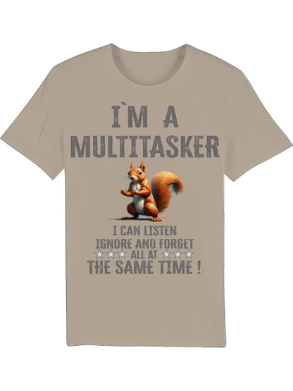 Camiseta del creador I`ma Multitasker Squirrel Puzzle