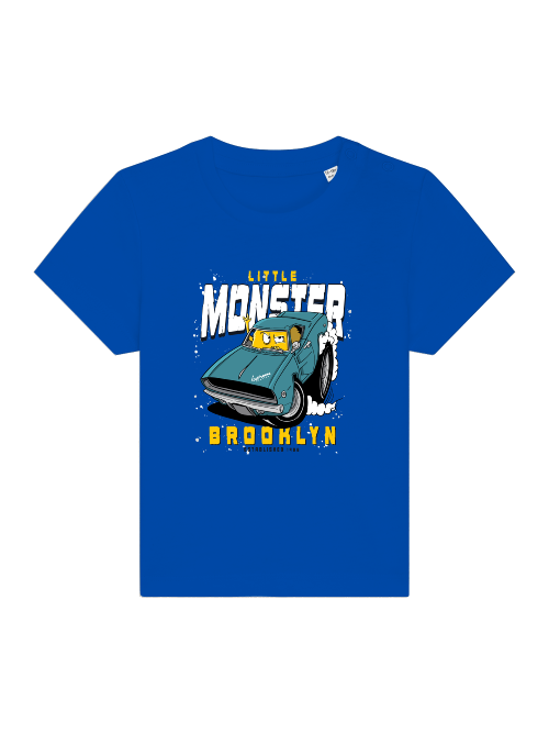 Cartoon Little Monster Monstercar - Baby Creator T-Shirt SK