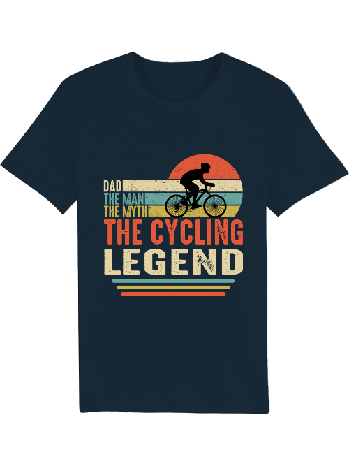 Papá El Hombre El Mito La Leyenda del Ciclismo Creador Camiseta