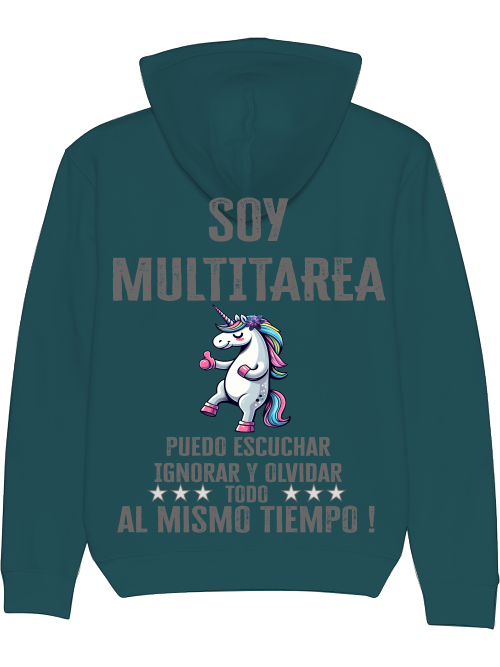 Cruiser Hoodie Soy Multitarea Unicorn Thumbs Up