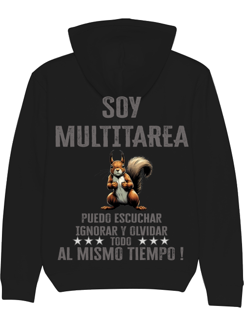 Cruiser Hoodie Soy Multitarea Squirrel