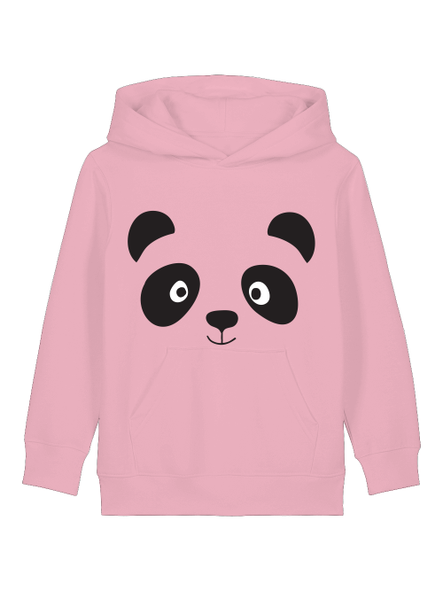 Cartoon Panda Gesicht - Mini Cruiser Hoodie 2.0 Kinder Kapuzenpullover SK