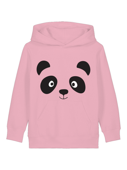 Cartoon Panda Gesicht - Mini Cruiser Hoodie 2.0 Kinder Kapuzenpullover SK