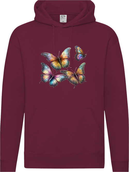 Premium Hooded Sweat Hoodie Partner Shirt Butterfly Group