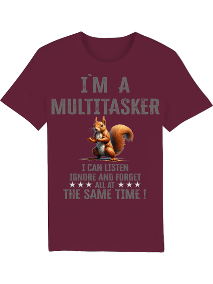Camiseta del creador I`ma Multitasker Squirrel Puzzle