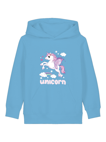 Lindo unicornio - Sudadera con capucha Mini Cruiser 2.0 para niños SK