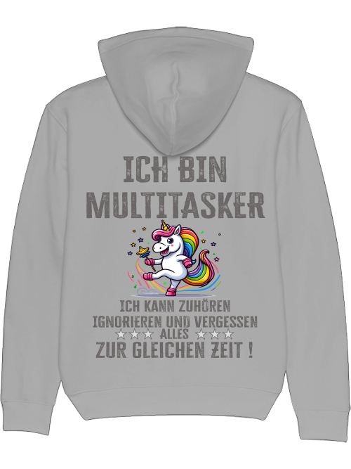 Cruiser Hoodie I am Multitasker Unicorn Rattle Dance Colorful