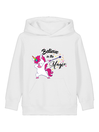 Einhorn Believe in the Magic - Mini Cruiser Hoodie 2.0 Kinder Kapuzenpullover SK