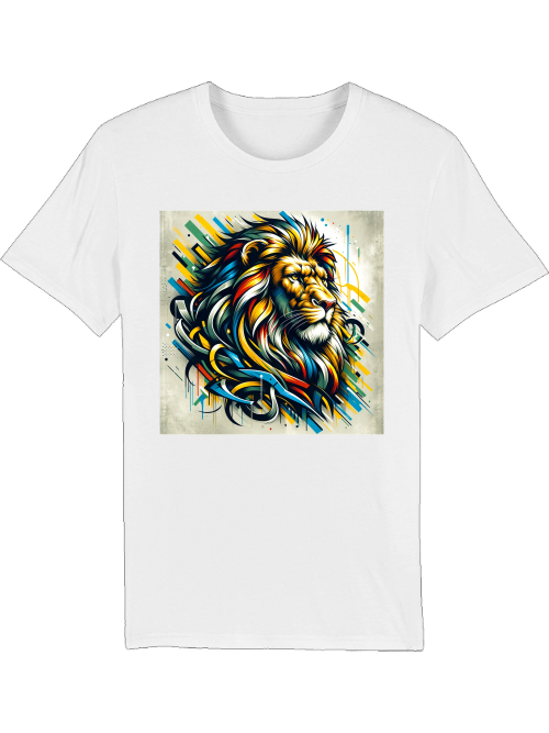 Lion Art Style Square Creator T-Shirt