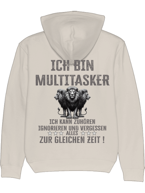 Cruiser Hoodie I am Multitasker 3 Lions