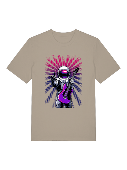 Astronaut Music Vibes - Camiseta unisex de manga corta de algodón orgánico para adultos Creator T-Shirt 2.0 ST/ST SH