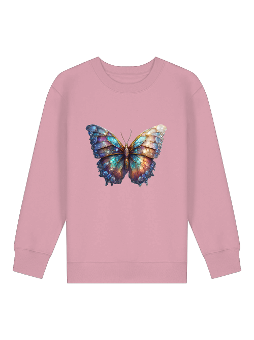 Kinder Schmetterling Brilliante Unisex Sweatshirt Pullover Mini Changer 2.0 SK