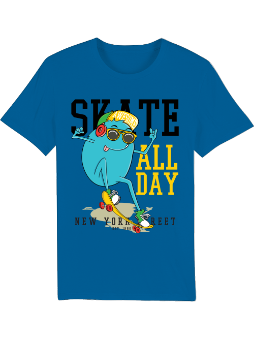 Skate all Day Monster New York Creator T-Shirt SK