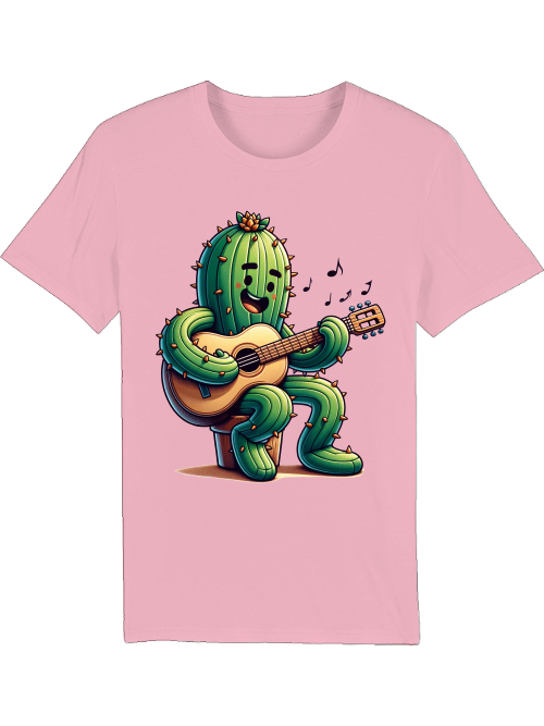 Cartoon Kaktus Gitarrenspieler - Creator T-Shirt SK