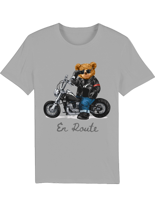 Biker Teddy En Route - Creator T-Shirt SK