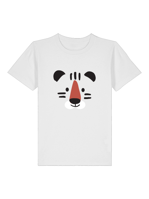 Cartoon Tiger Gesicht - Mini Creator 2.0 Kids T-Shirt Kinder T-Shirt SK