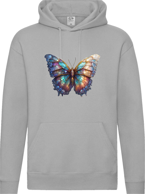 Premium Hooded Sweat Hoodie Partner Shirt Gallaxie Butterfly