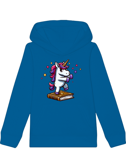 Einhorn tanzt auf Buch - Mini Cruiser Hoodie SK